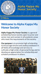 Mobile Screenshot of alphakappamu.org